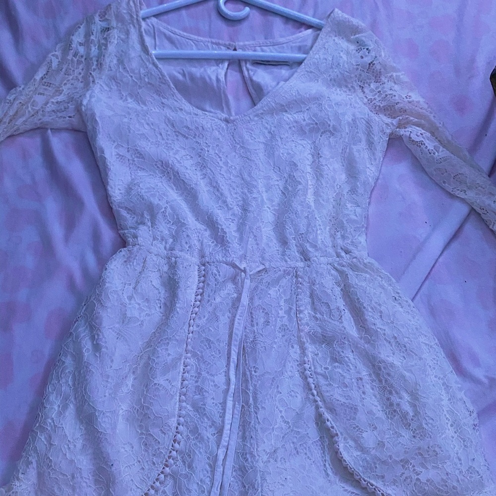 White summer romper